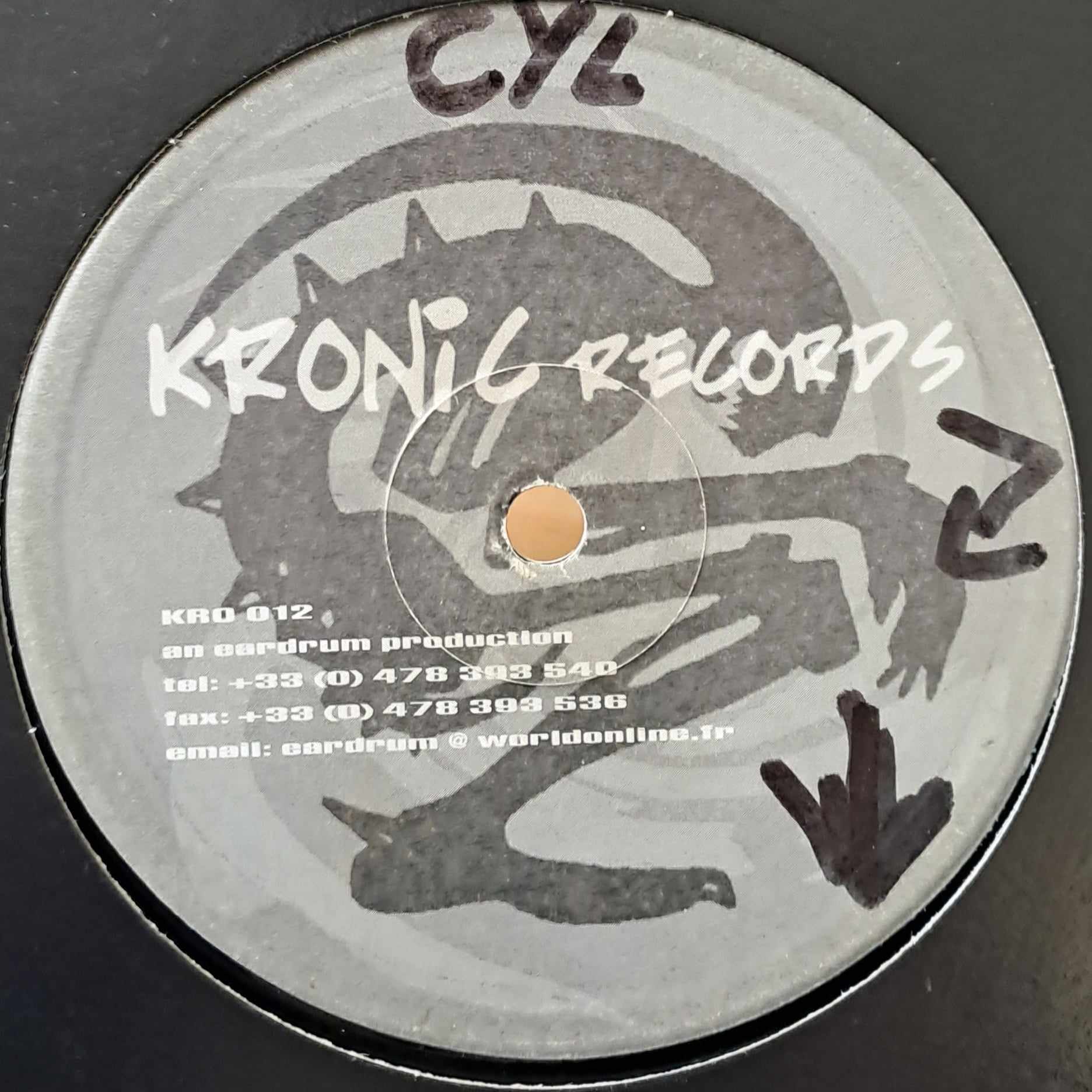 Kronic 012 - vinyle freetekno